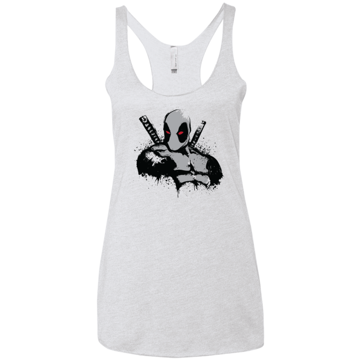 T-Shirts Heather White / X-Small Merc in Grey X Force Women's Triblend Racerback Tank