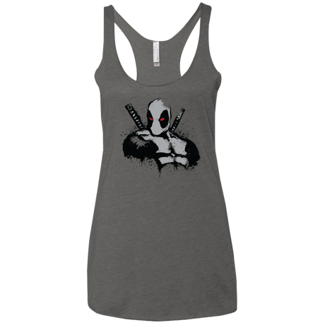 T-Shirts Premium Heather / X-Small Merc in Grey X Force Women's Triblend Racerback Tank