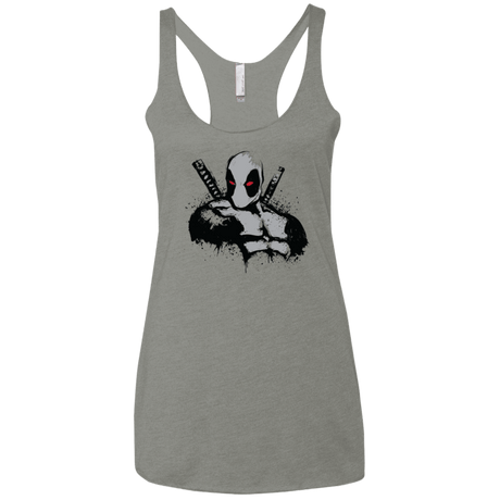 T-Shirts Venetian Grey / X-Small Merc in Grey X Force Women's Triblend Racerback Tank