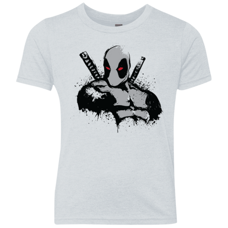 T-Shirts Heather White / YXS Merc in Grey X Force Youth Triblend T-Shirt