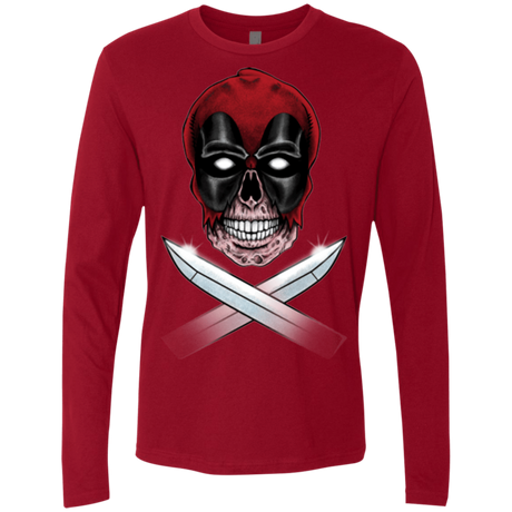 T-Shirts Cardinal / Small Merc Pirate Men's Premium Long Sleeve