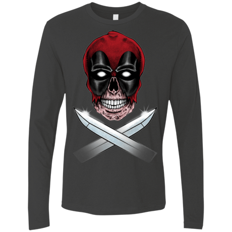 T-Shirts Heavy Metal / Small Merc Pirate Men's Premium Long Sleeve