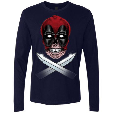 T-Shirts Midnight Navy / Small Merc Pirate Men's Premium Long Sleeve