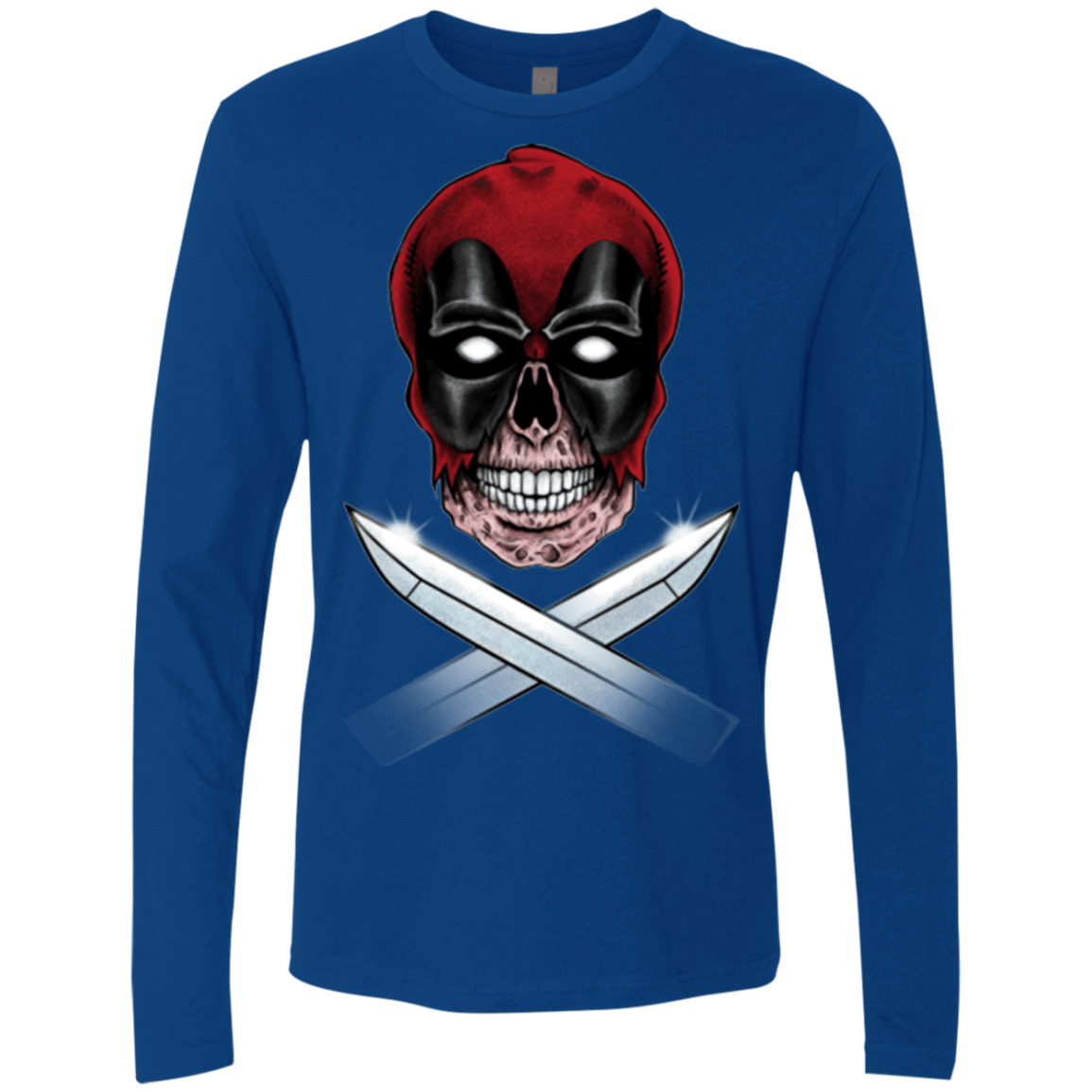 T-Shirts Royal / Small Merc Pirate Men's Premium Long Sleeve