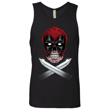 T-Shirts Black / Small Merc Pirate Men's Premium Tank Top