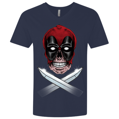 T-Shirts Midnight Navy / X-Small Merc Pirate Men's Premium V-Neck