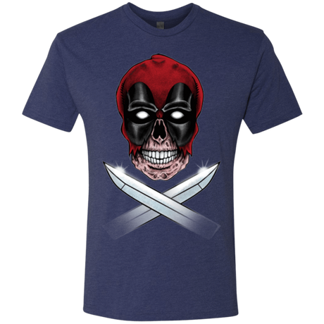 T-Shirts Vintage Navy / Small Merc Pirate Men's Triblend T-Shirt