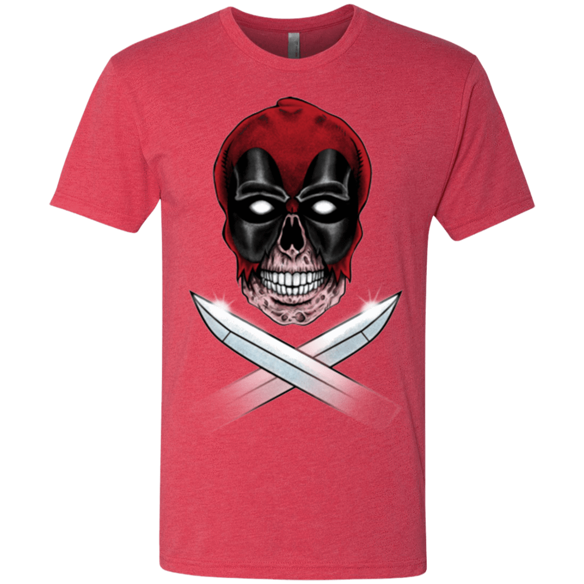 T-Shirts Vintage Red / Small Merc Pirate Men's Triblend T-Shirt