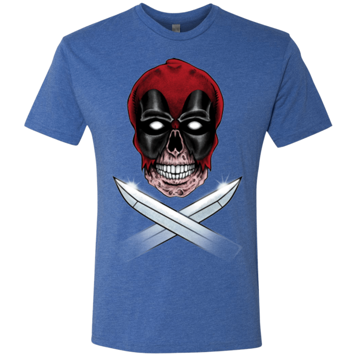 T-Shirts Vintage Royal / Small Merc Pirate Men's Triblend T-Shirt