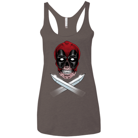 T-Shirts Macchiato / X-Small Merc Pirate Women's Triblend Racerback Tank