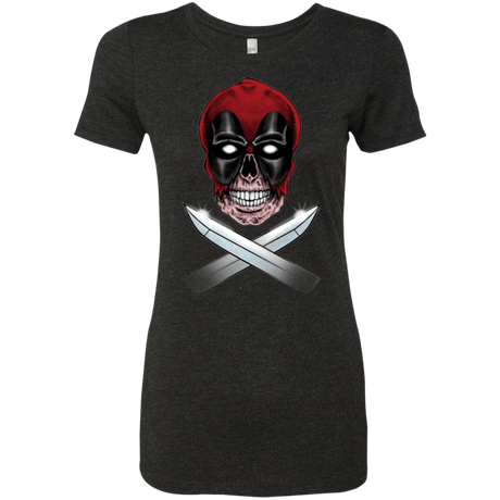 T-Shirts Vintage Black / Small Merc Pirate Women's Triblend T-Shirt