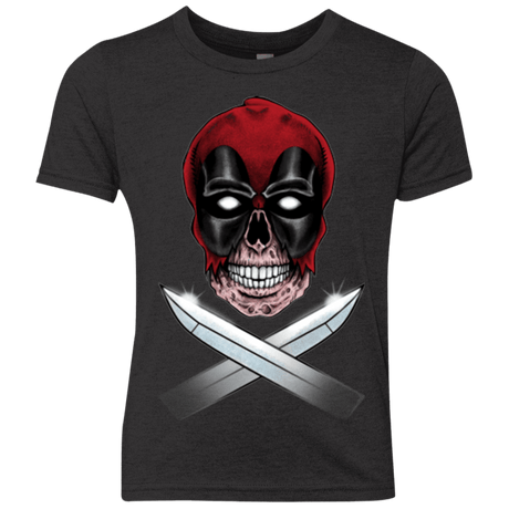 T-Shirts Vintage Black / YXS Merc Pirate Youth Triblend T-Shirt