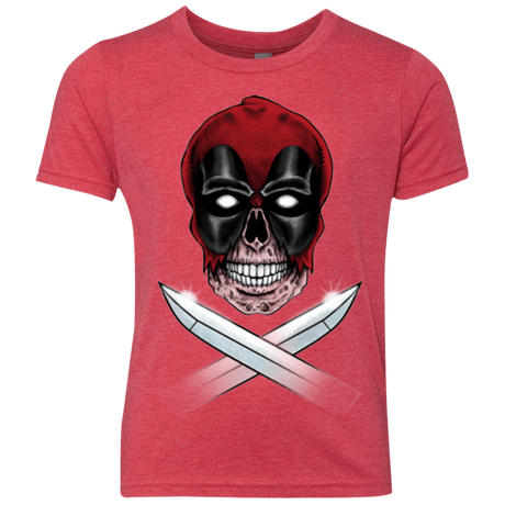 T-Shirts Vintage Red / YXS Merc Pirate Youth Triblend T-Shirt