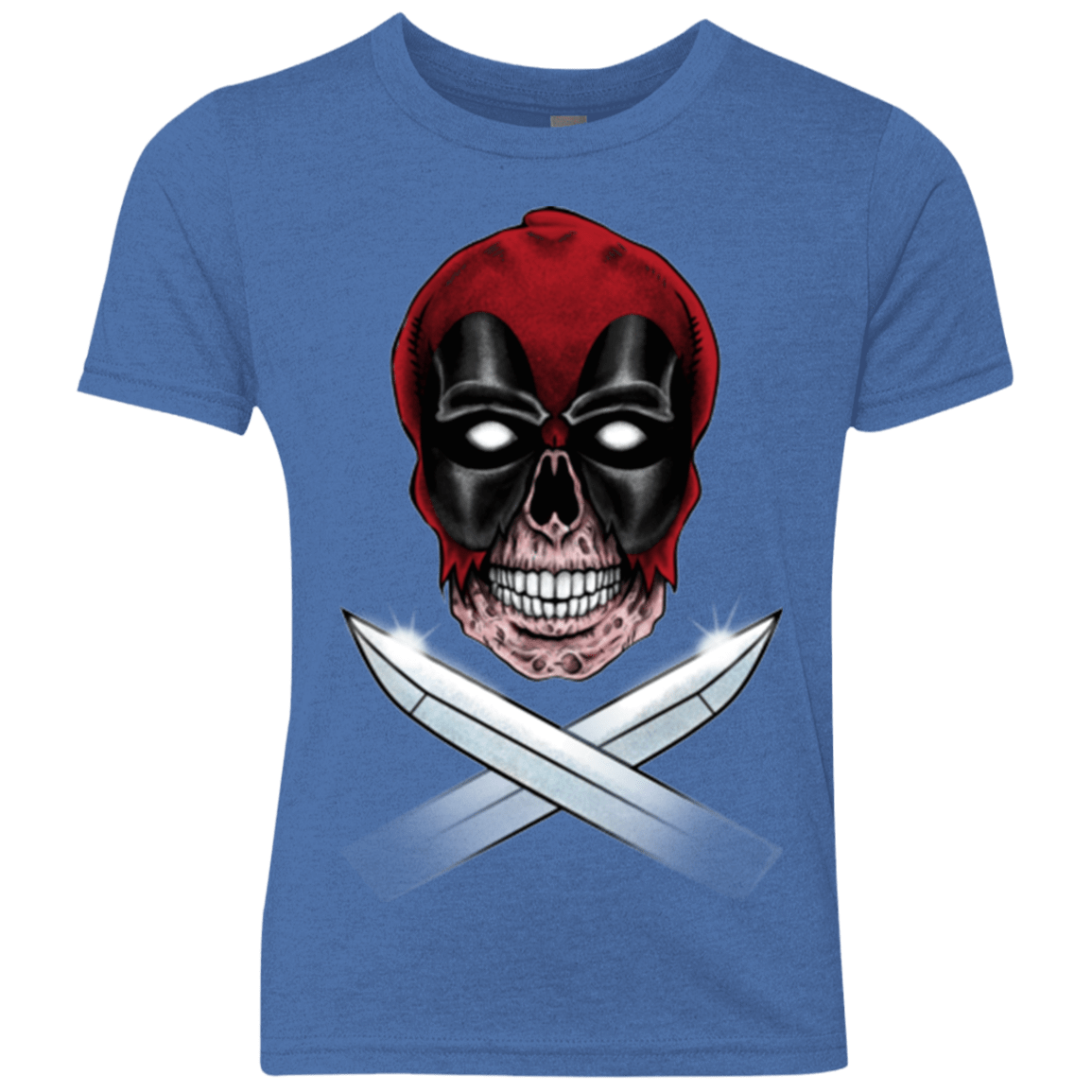 T-Shirts Vintage Royal / YXS Merc Pirate Youth Triblend T-Shirt