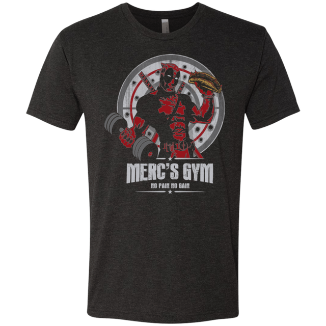 T-Shirts Vintage Black / Small Merc's Gym Men's Triblend T-Shirt