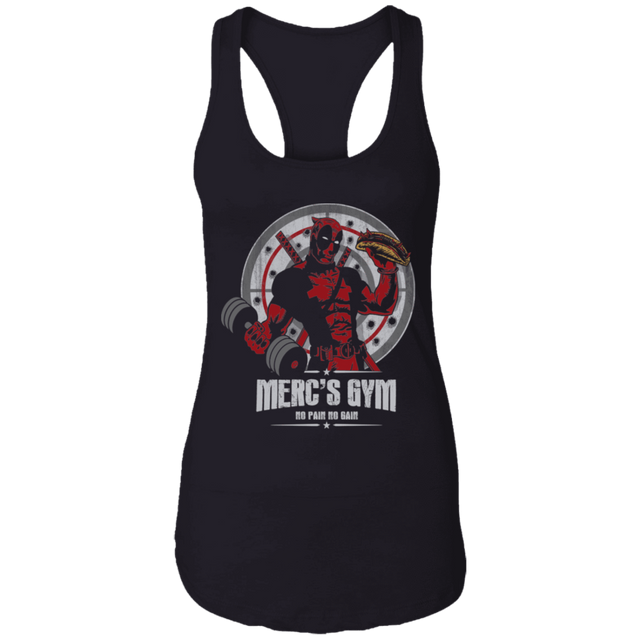 T-Shirts Black / X-Small Merc's Gym Women's Racerback Tank