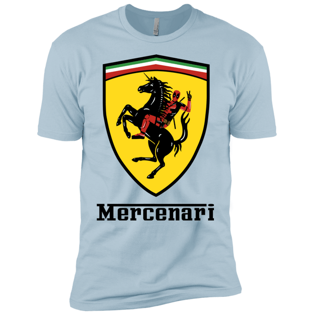 T-Shirts Light Blue / YXS Mercenari Boys Premium T-Shirt