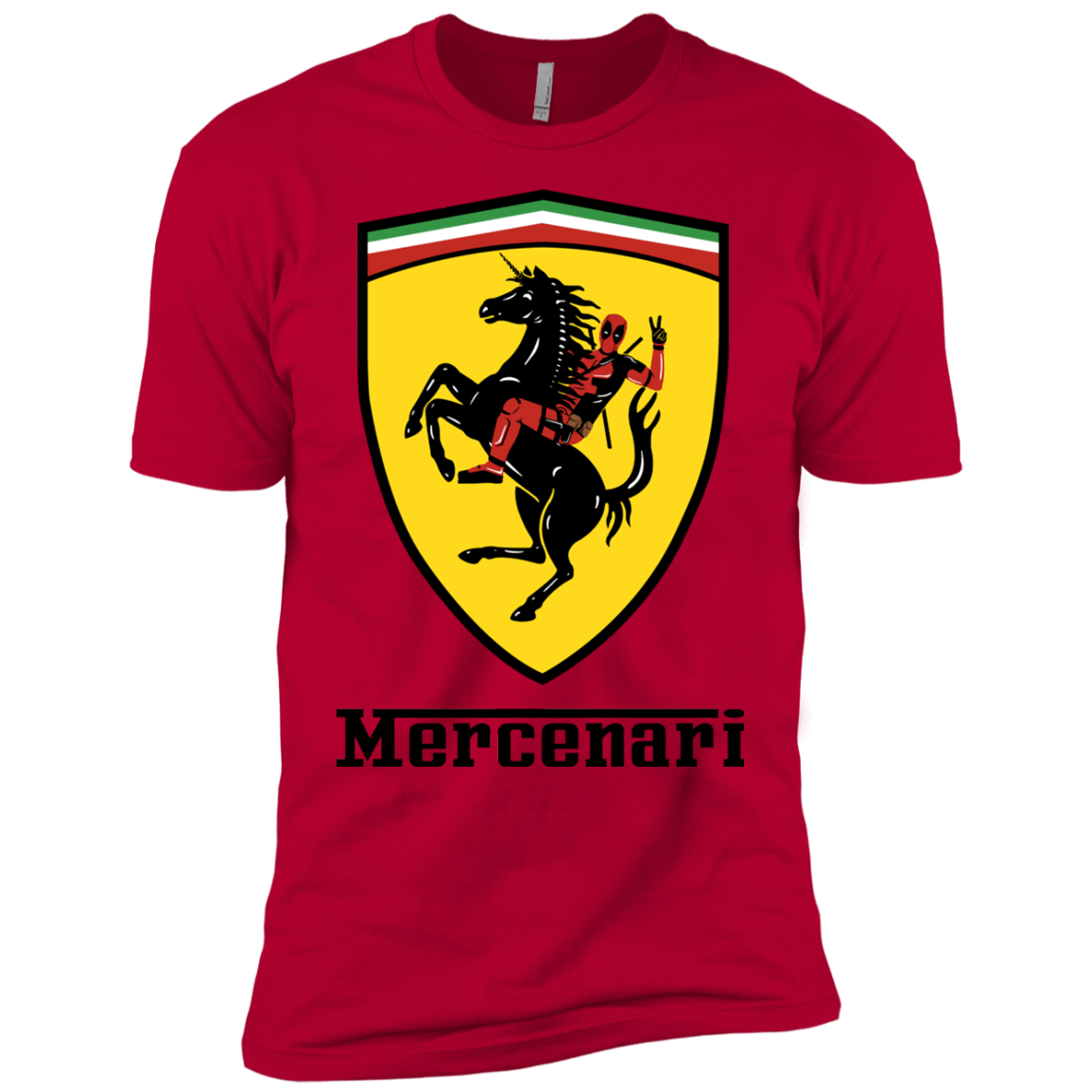 T-Shirts Red / YXS Mercenari Boys Premium T-Shirt