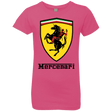 T-Shirts Hot Pink / YXS Mercenari Girls Premium T-Shirt