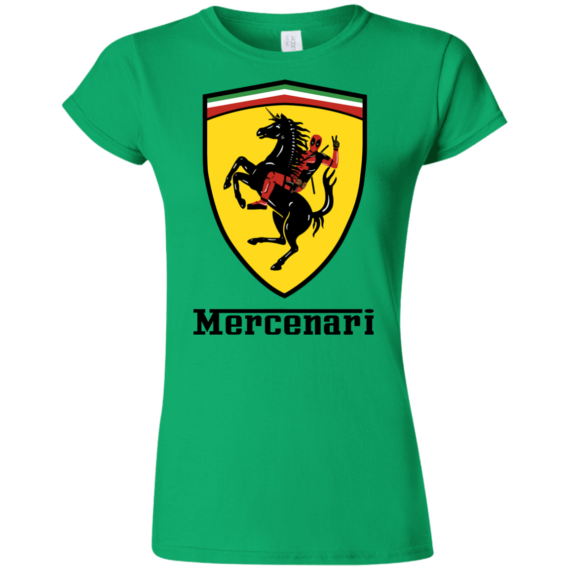 T-Shirts Irish Green / S Mercenari Junior Slimmer-Fit T-Shirt