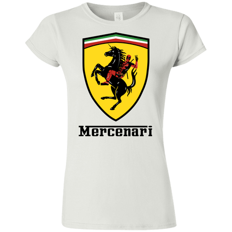 T-Shirts White / S Mercenari Junior Slimmer-Fit T-Shirt