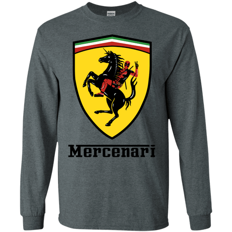 T-Shirts Dark Heather / S Mercenari Men's Long Sleeve T-Shirt