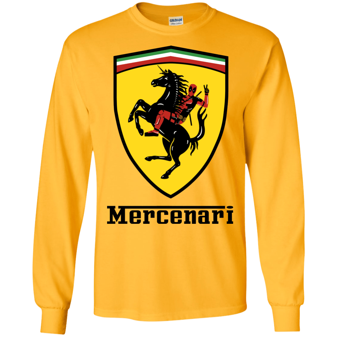 T-Shirts Gold / S Mercenari Men's Long Sleeve T-Shirt