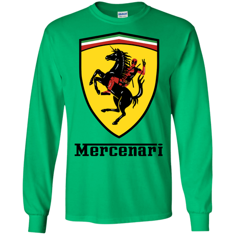 T-Shirts Irish Green / S Mercenari Men's Long Sleeve T-Shirt