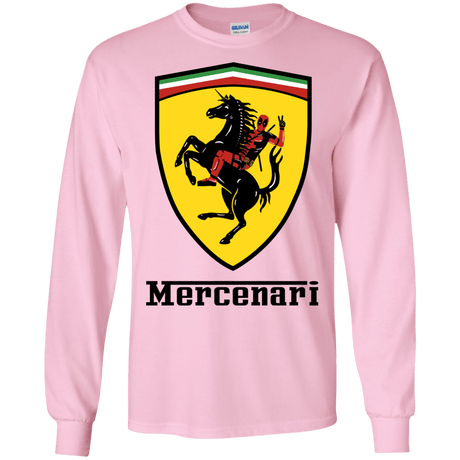 T-Shirts Light Pink / S Mercenari Men's Long Sleeve T-Shirt