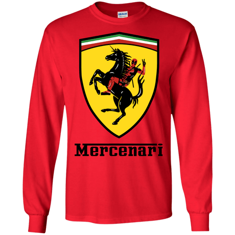 T-Shirts Red / S Mercenari Men's Long Sleeve T-Shirt