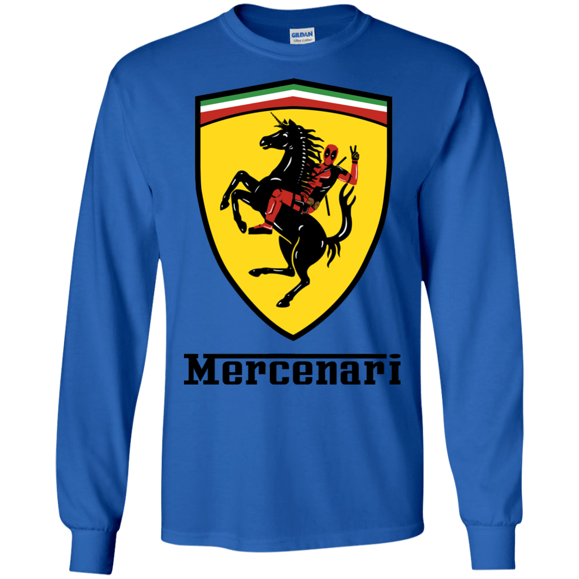 T-Shirts Royal / S Mercenari Men's Long Sleeve T-Shirt