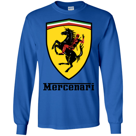 T-Shirts Royal / S Mercenari Men's Long Sleeve T-Shirt