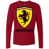 T-Shirts Cardinal / S Mercenari Men's Premium Long Sleeve