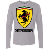 T-Shirts Heather Grey / S Mercenari Men's Premium Long Sleeve