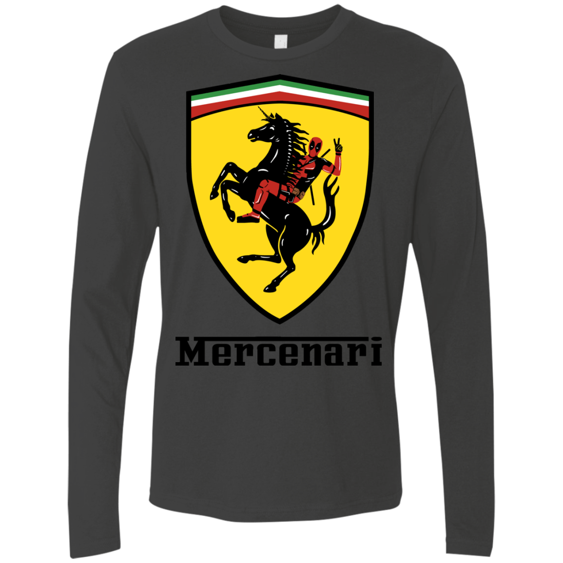 T-Shirts Heavy Metal / S Mercenari Men's Premium Long Sleeve