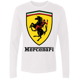 T-Shirts White / S Mercenari Men's Premium Long Sleeve