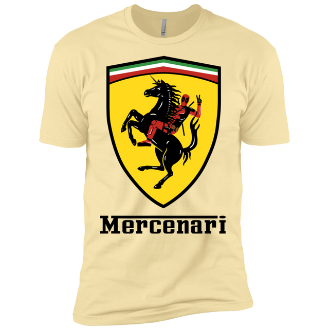 T-Shirts Banana Cream / X-Small Mercenari Men's Premium T-Shirt
