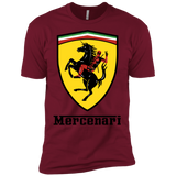 T-Shirts Cardinal / X-Small Mercenari Men's Premium T-Shirt