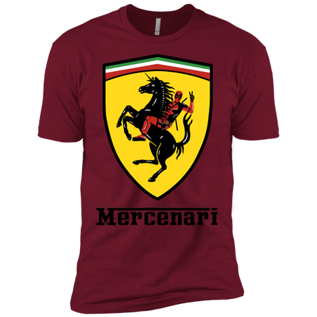 T-Shirts Cardinal / X-Small Mercenari Men's Premium T-Shirt