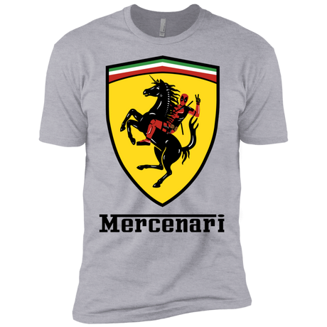 T-Shirts Heather Grey / X-Small Mercenari Men's Premium T-Shirt