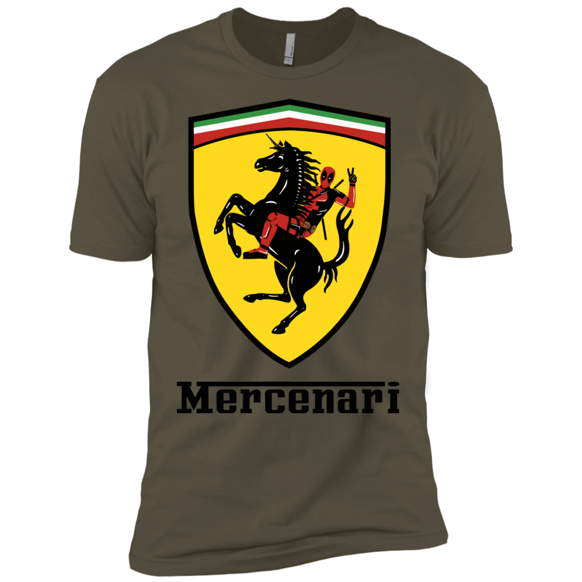T-Shirts Military Green / X-Small Mercenari Men's Premium T-Shirt