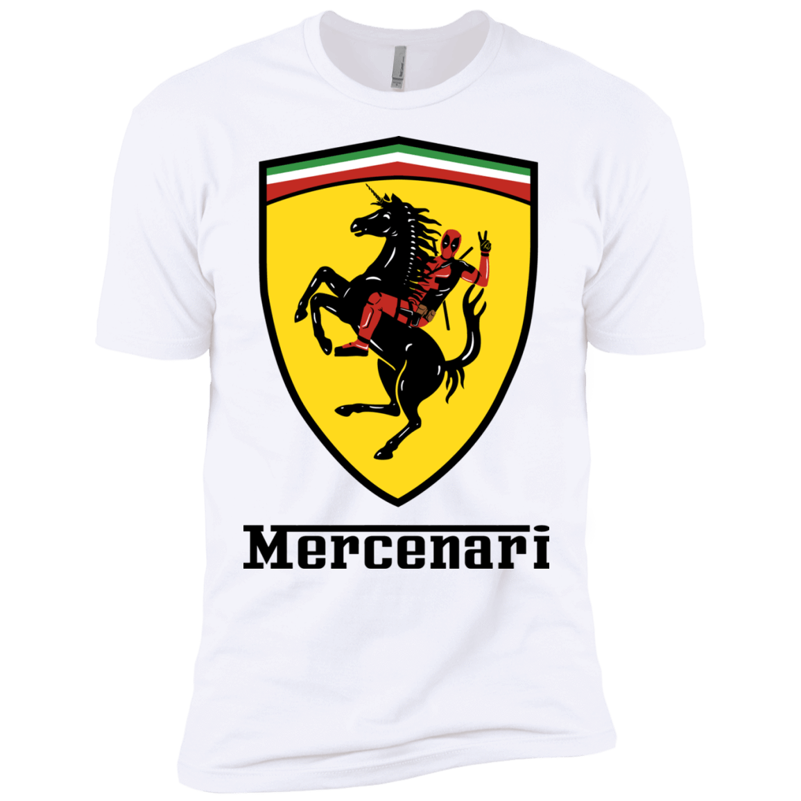 T-Shirts White / X-Small Mercenari Men's Premium T-Shirt