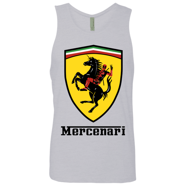 T-Shirts Heather Grey / S Mercenari Men's Premium Tank Top