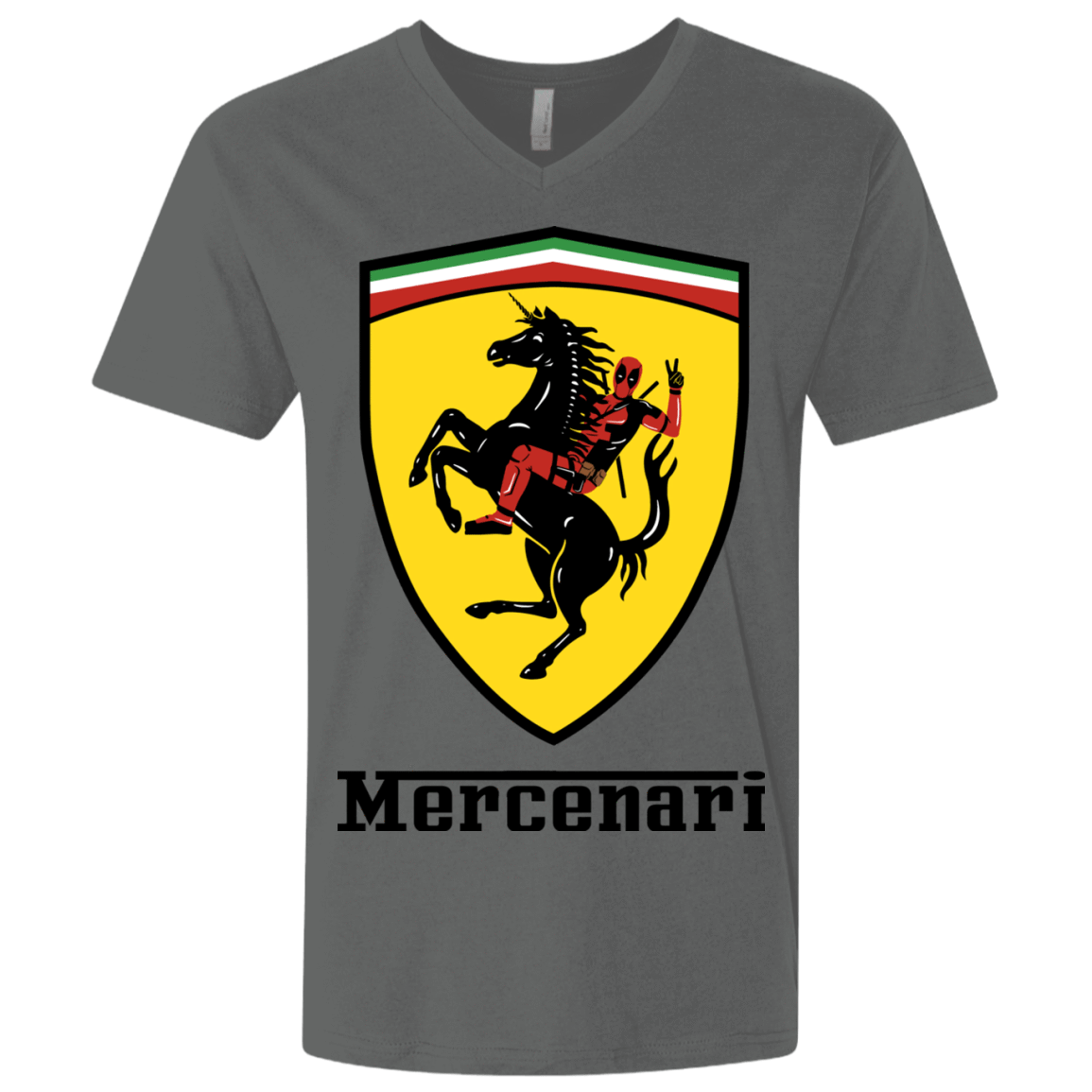 T-Shirts Heavy Metal / X-Small Mercenari Men's Premium V-Neck