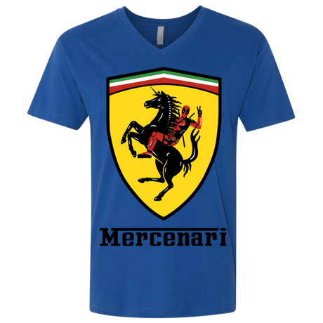 T-Shirts Royal / X-Small Mercenari Men's Premium V-Neck
