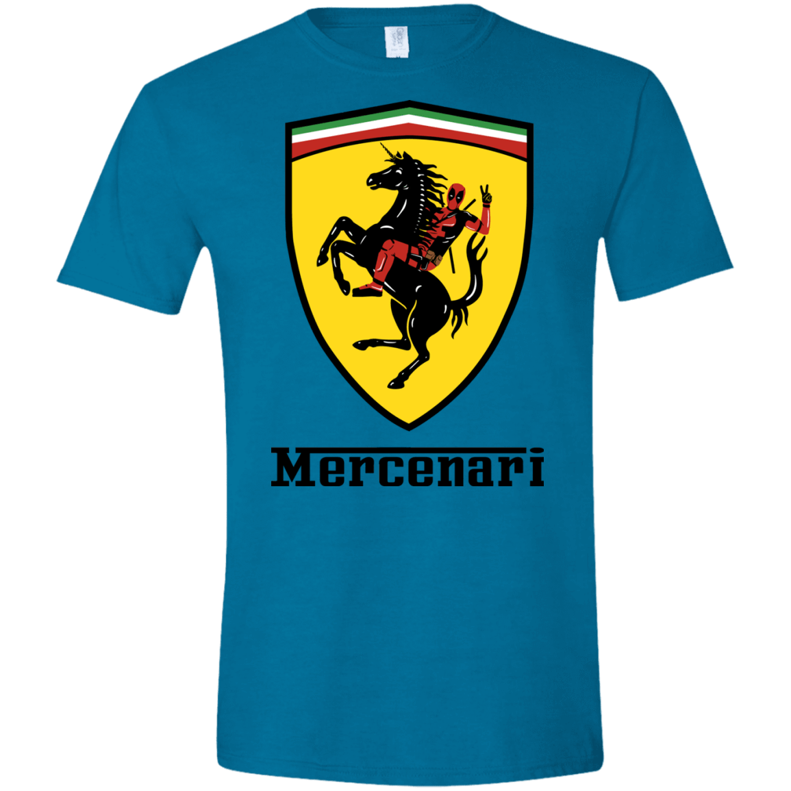 T-Shirts Antique Sapphire / S Mercenari Men's Semi-Fitted Softstyle