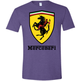 T-Shirts Heather Purple / S Mercenari Men's Semi-Fitted Softstyle
