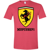 T-Shirts Heather Red / S Mercenari Men's Semi-Fitted Softstyle