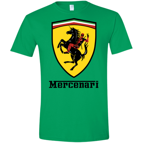T-Shirts Irish Green / S Mercenari Men's Semi-Fitted Softstyle