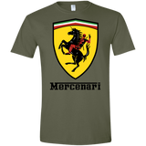 T-Shirts Military Green / S Mercenari Men's Semi-Fitted Softstyle